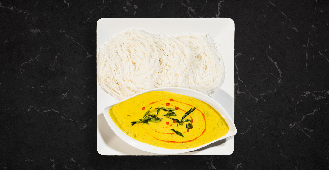 Idiyappam with Mushroom Paya (Weekend Only)